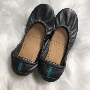 Tieks Metallic Pewter by Gavrieli Ballet Flats